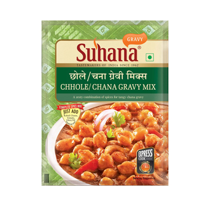 Suhana Readymade Spice Chhole Chana Gravy Mix